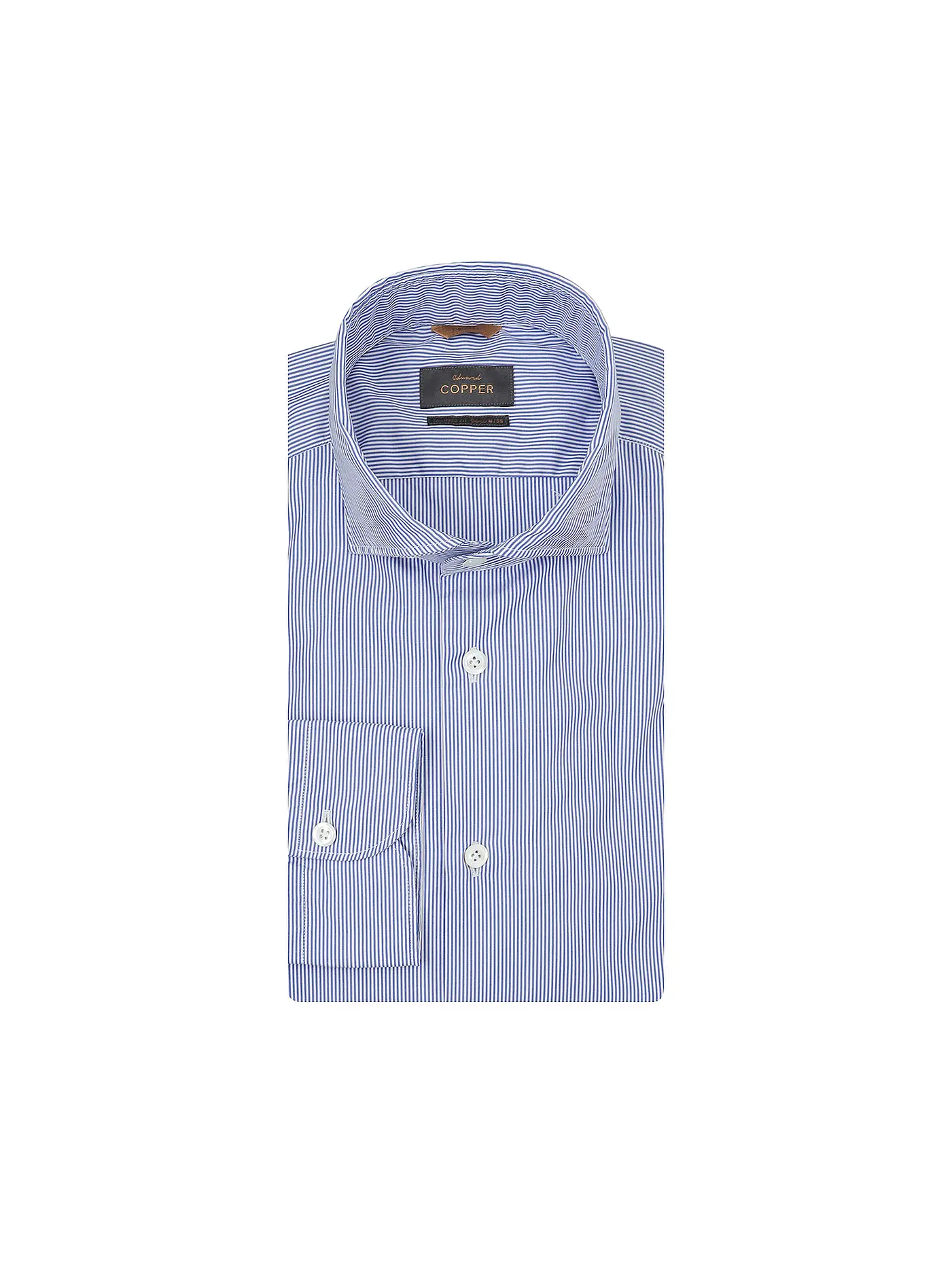 EDWARD COPPER | Hemd Tailored Fit | blau